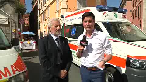 PONTEDECIMO, ECCO LA NUOVA AMBULANZA PER LA CROCE VERDE