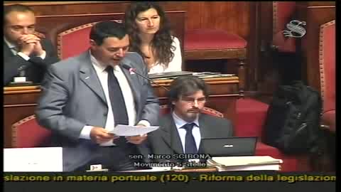 DDL RIFORMA DEI PORTI, DICHIARAZIONI DI VOTO SU URGENZA AL SENATO