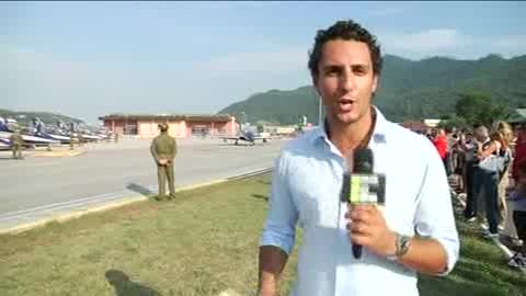 FRECCE TRICOLORI, LO SPETTACOLO DELLE PROVE