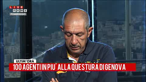 100 AGENTI IN PIU' A GENOVA.