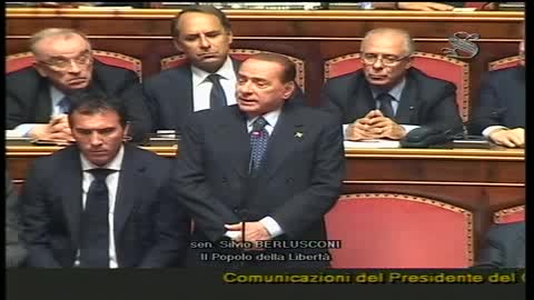 COLPO DI SCENA, BERLUSCONI: 