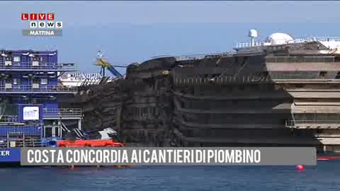 LA CONCORDIA VA A PIOMBINO, MERLO: 