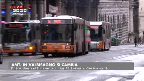 AMT, PRONTI 14 NUOVI MEZZI PER LA VALBISAGNO