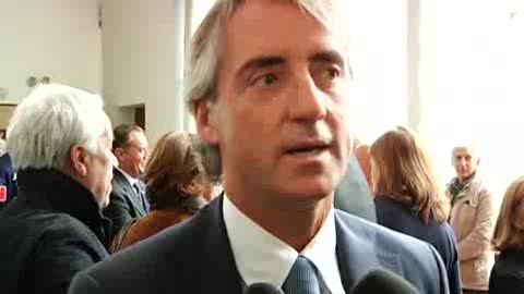 ROBERTO MANCINI A GENOVA PER RICORDARE PAOLO MANTOVANI