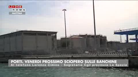 PORTI, VENERDI PROSSIMO SCIOPERO SULLE BANCHINE