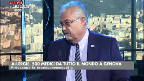 ALLERGIE, 500 MEDICI DA TUTTO IL MONDO A GENOVA