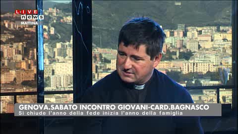 SABATO I GIOVANI INCONTRANO IL CARD. BAGNASCO