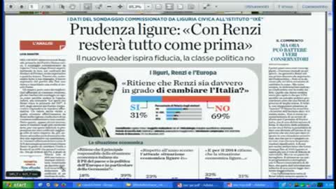 PRIMARIE PD, VINCE RENZI MA TRA I LIGURI DOMINA LA PRUDENZA