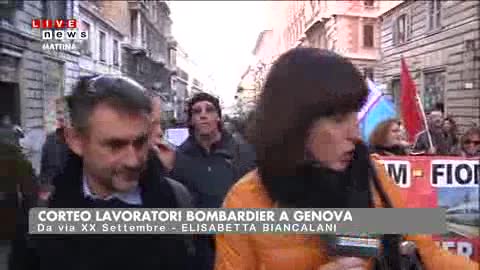 BOMBARDIER IN CORTEO: 