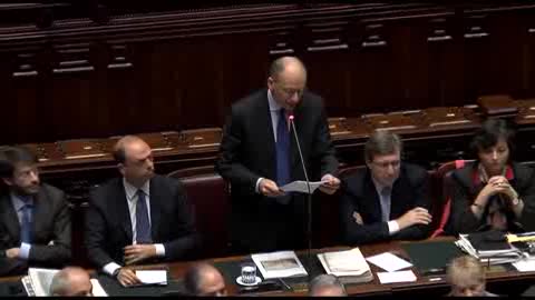 FIDUCIA AL GOVERNO, LETTA: 