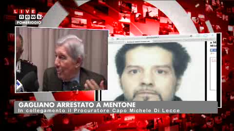 GAGLIANO ARRESTATO, DI LECCE: 