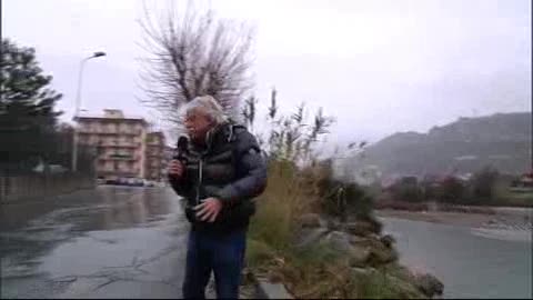 TAGGIA, LA SITUAZIONE ALLA FOCE DEL TORRENTE ARGENTINA 