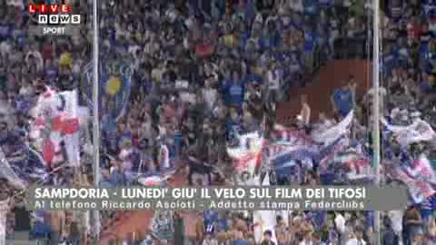 SAMP, LUNEDI' AL RITZ DI ALBARO LA PRIMA DEL FILM SUI TIFOSI