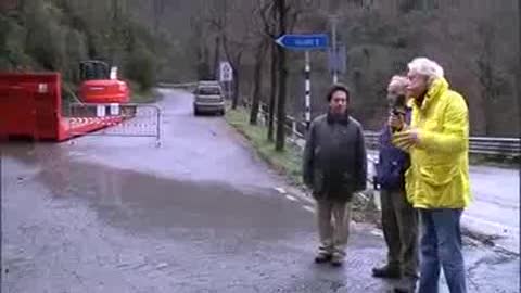 LE FRANE NELLA ZONA DEI  MOLINI DI TRIORA