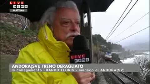 TRENO DERAGLIATO, FLORIS: 