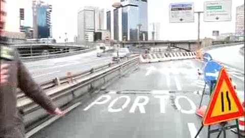 SOPRAELEVATA, RESTA CHIUSA L'USCITA IN VIA DI FRANCIA