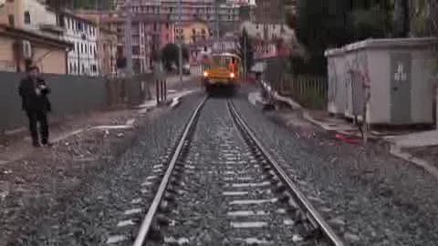 LA SPEZIA: APERTURA GALLERIA FERROVIARIA BIASSA