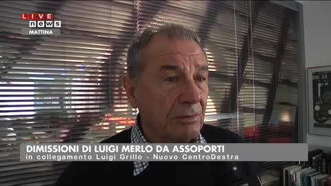 DIMISSIONI MERLO DA ASSOPORTI, GRILLO: 