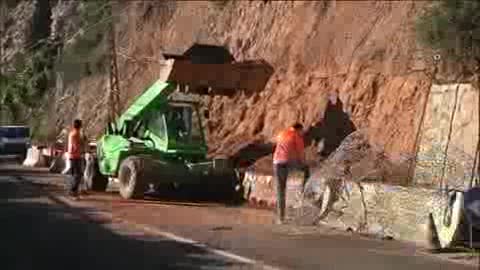 NUOVA FRANA A BORDIGHERA, TANTI DISAGI SULL'AURELIA 