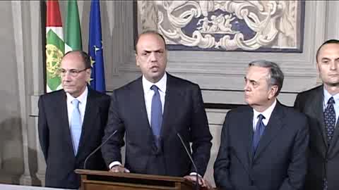 GOVERNO RENZI, ALFANO: 
