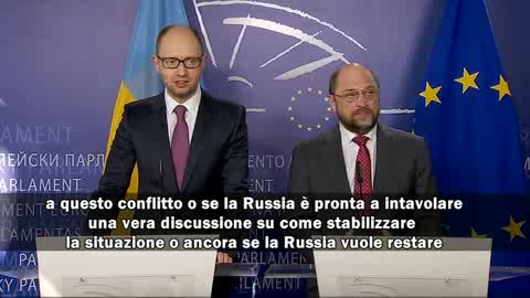 YATSENYUK (PRIMO MINISTRO UCRAINO), 