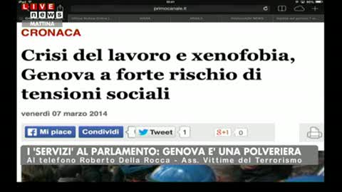 CRISI LAVORO E XENOFOBIA, RISCHIO TENSIONI A GENOVA