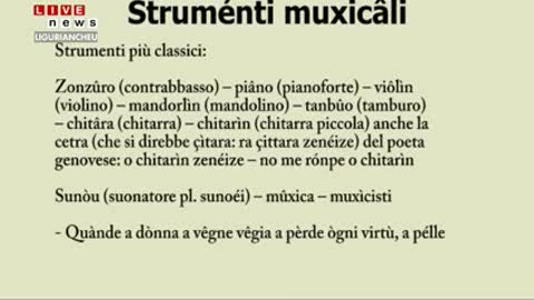 LIGURIA ANCHEU, LE LEZIONI DEL PROF BAMPI 