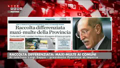 DIFFERENZIATA, A IMPERIA MAXI-MULTE DALLA PROVINCIA