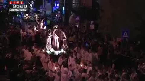 LIGURIA ANCHEU: LA PROCESSIONE DEL VENERDI' SANTO