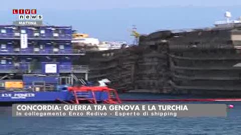 CONCORDIA: TURCHIA USEREBBE IL SUPERBACINO