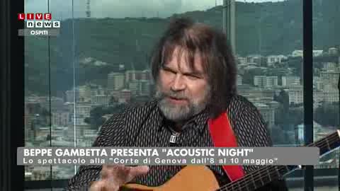 BEPPE GAMBETTA ALLA CORTE DI GENOVA CON 