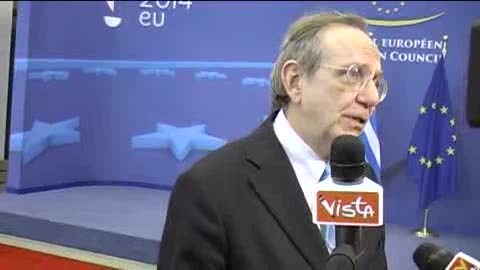 PADOAN: BENE LE STIME UE SU CRESCITA DEL NOSTRO PAESE
