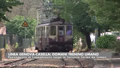 LEGAMBIENTE IN AZIONE DOMANI PER IL TRENINO DI CASELLA