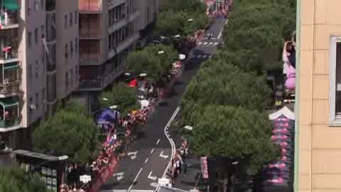 GIRO D'ITALIA A SAVONA, LA VITTORIA SOLITARIA DI ROGERS