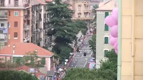 GIRO D'ITALIA A SAVONA, GRENNO: 