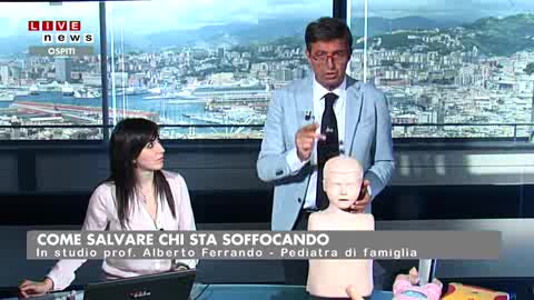 MANOVRA ANTISOFFOCAMENTO PER I BAMBINI DOPO L'ANNO