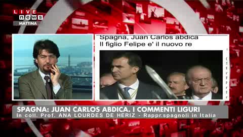 JUAN CARLOS ABDICA, GLI SPAGNOLI IN ITALIA: 