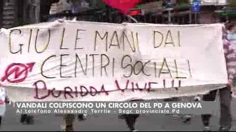 IRRUZIONE IN CIRCOLO PD, TERRILE: 