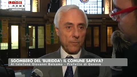 BURIDDA, IL PREFETTO: 