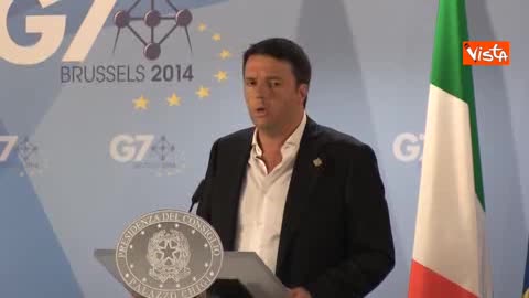 RENZI DA BRUXELLES: 