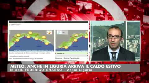 IN LIGURIA ARRIVA L'ESTATE, PREVISTE PUNTE DI OLTRE 30 GRADI