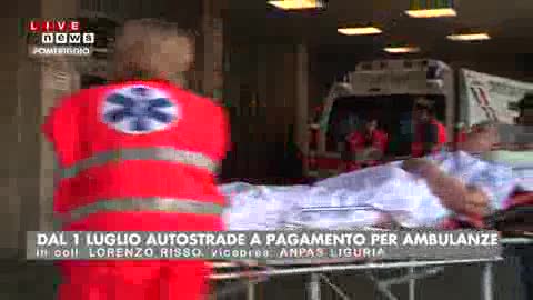 AMBULANZE, PROTESTE PER ABOLIZIONE TELEPASS GRATUITO