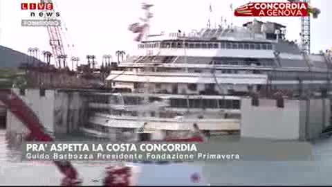 COSTA CONCORDIA A GENOVA, BARBAZZA: