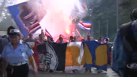 IMMAGINI DA BOGLIASCO: LA SCOOTERATA ULTRAS, FERRERO E I TIFOSI