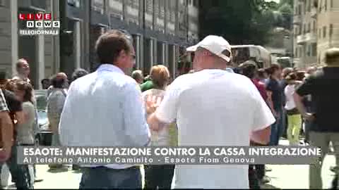 ESAOTE, CAMINITO (FIOM): ORA UNA MANIFESTAZIONE AL GIORNO