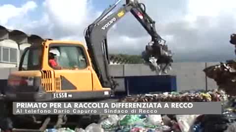 RACCOLTA DIFFERENZIATA, RECCO LEADER IN PROVINCIA DI GENOVA