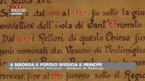 SEBORGA, IL POPOLO SFIDUCIA IL 'PRINCIPE' MA SALVA LA MOGLIE