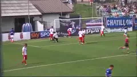 SAMPDORIA-UNION VAL SUSA, IL GOL DI EDER NEL PRIMO TEMPO