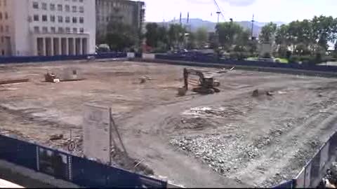 PIAZZA EUROPA A LA SPEZIA, CONCORSO PER LA FONTANA 