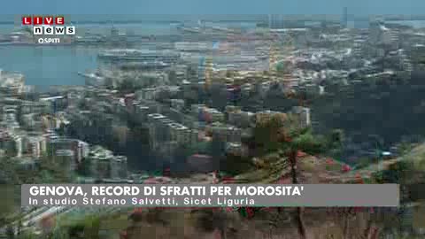 GENOVA CAPITALE DEGLI SFRATTI PER MOROSITA'